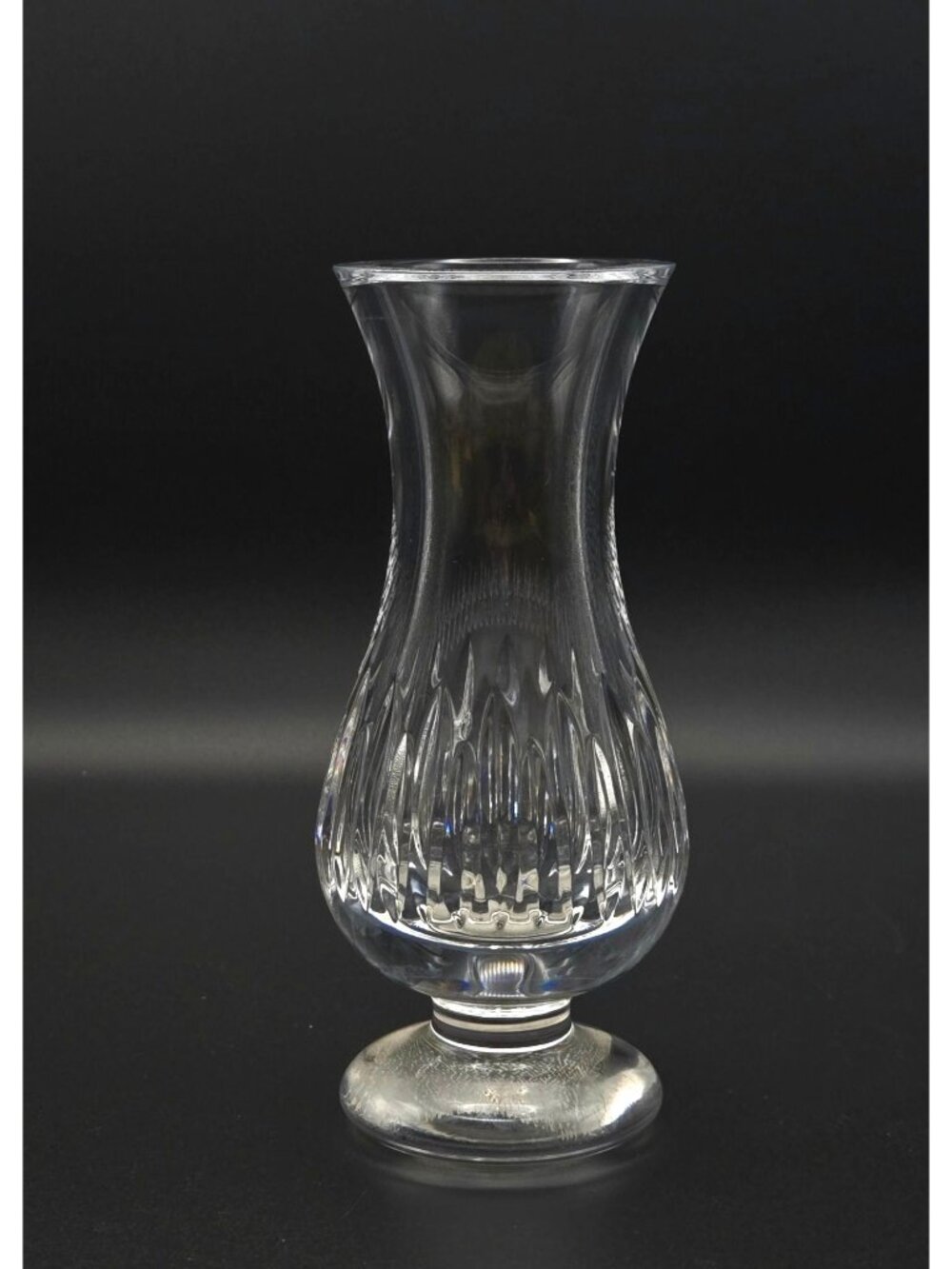 Waterford Giselle Lead Crystal Posy Vase With Intricate Design